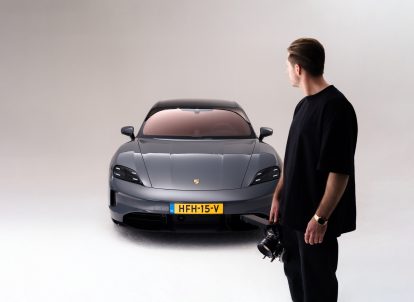 Bas Koole Porsche Taycan cover